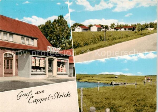 Cappel-Strich VIVO Lebensmittel Gemischtwaren Ladengeschaeft Landschaftspanorama
