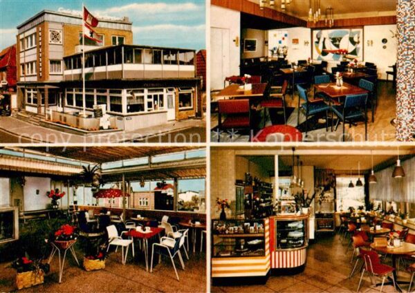 Buesum Nordseebad Cafe Norden Restaurant