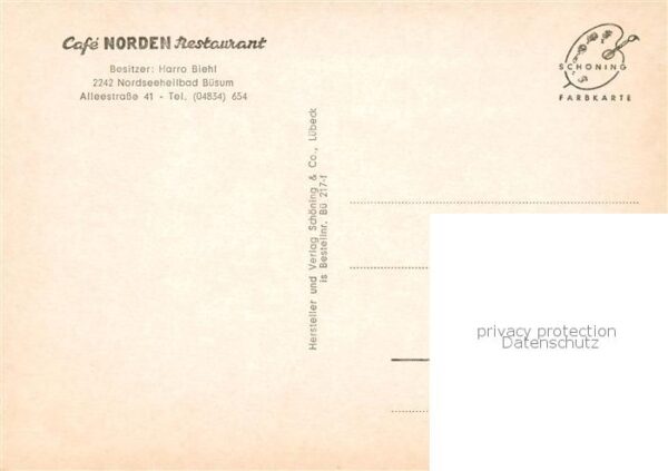 Buesum Nordseebad Cafe Norden Restaurant – Bild 2