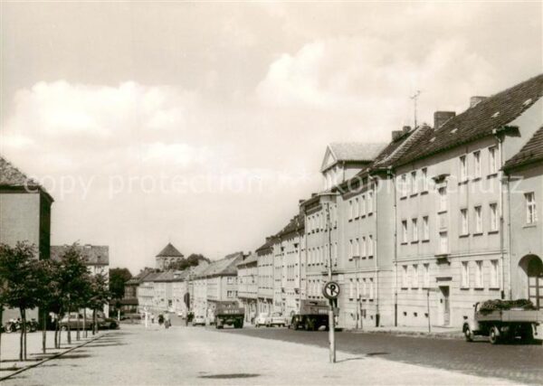 Pasewalk Mecklenburg Vorpommern Marktstrasse