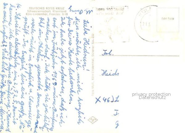 Lindenthal Koeln Deutsches Rotes Kreuz Schwesternschaft Rheinland – Bild 2