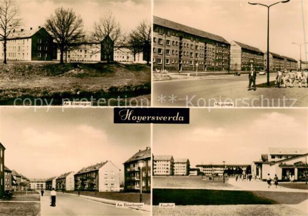 Hoyerswerda Am Elsterbogen Wohnsiedlung Magistrasse Kaufhof