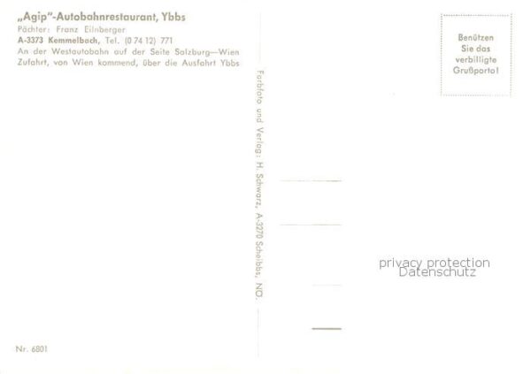 Ybbs Donau Agip Autobahnrestaurant – Bild 2