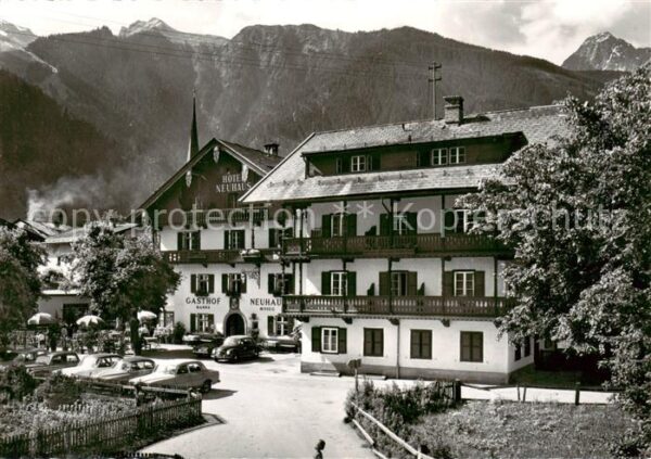 Mayrhofen Zillertal AT Hotel Neuhaus Blick gegen Tristner