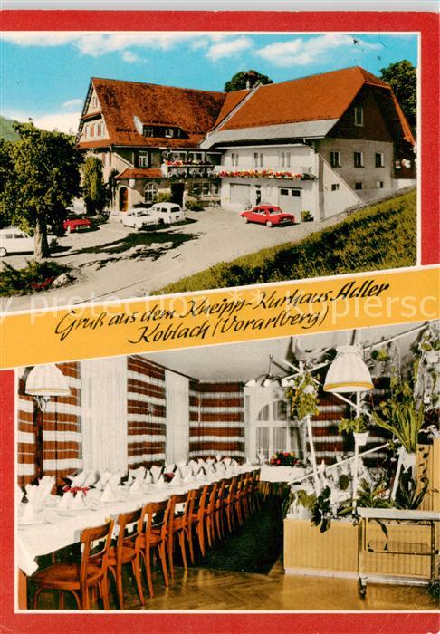 Koblach Vorarlberg AT Kneipp-Kurhaus Adler Festtafel