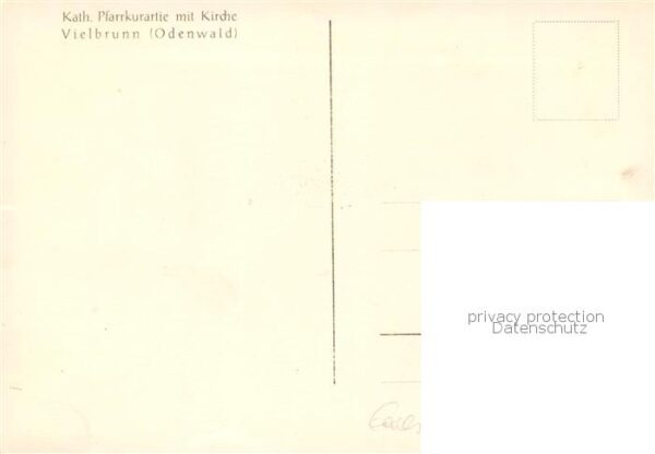 Vielbrunn Katholische Pfarrkurartie mit Kirche – Bild 2