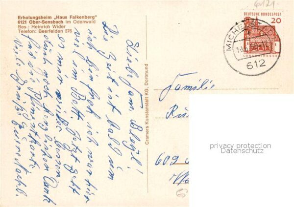 Ober-Sensbach Erholungsheim Haus Falkenberg im Odenwald – Bild 2