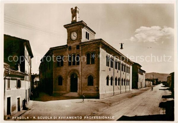 Pergola Pesaro Marche IT Scuola di Avviamento Professionale