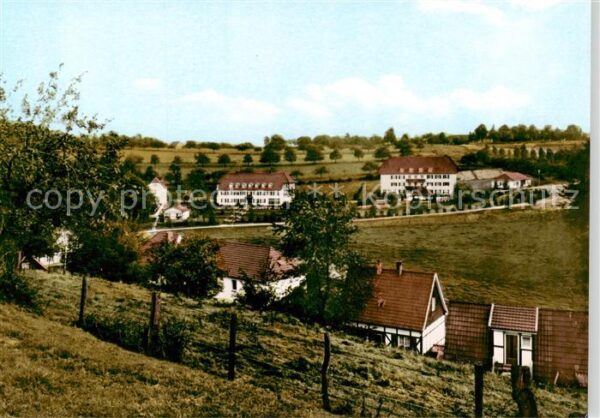 Leichlingen Rheinland Ansicht mit Pilgerheim Weltersbach Alterspflegeheim