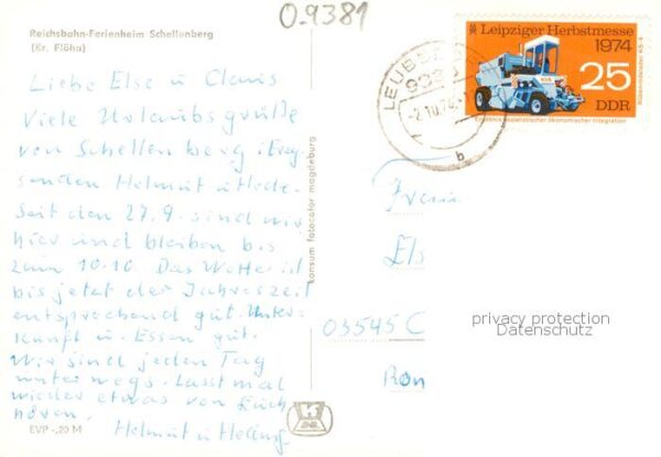 Schellenberg Sachsen Reichsbahn-Ferienheim – Bild 2
