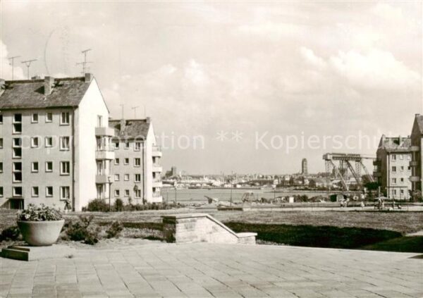 Wismar Mecklenburg Blick zum Hafen