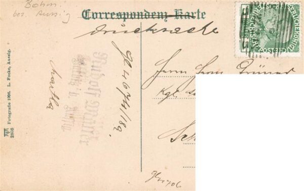 Aussig Usti nad Labem CZ Burgruine Schreckenstein – Bild 2