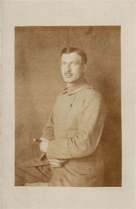 Celle  Niedersachsen Offizier Portrait