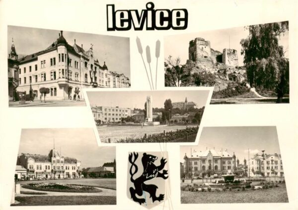 Levice Lewenz SK Teilansichten Gebaeude Denkmal Burgruine