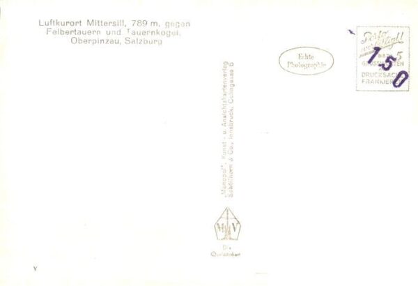 Mittersill Oberpinzgau AT Panorama Luftkurort Felbertauern Tauernkogel – Bild 2