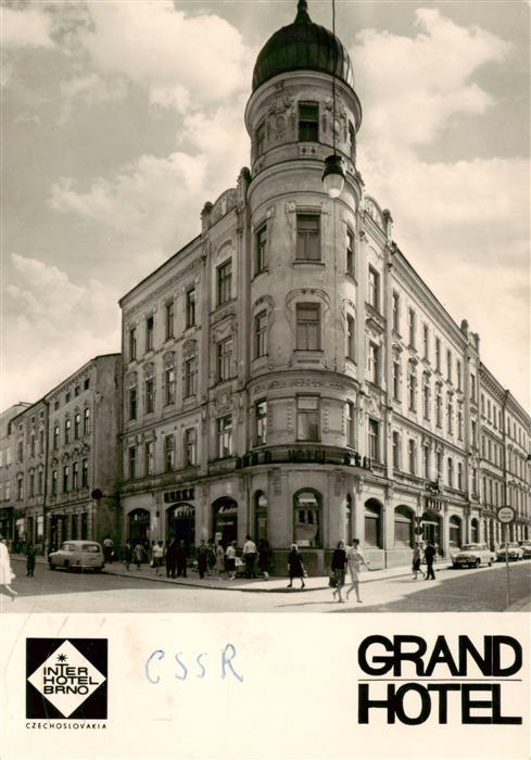 Brno Bruenn CZ Grand Hotel Interhotel