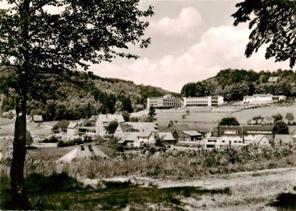 Gras-Ellenbach Grasellenbach Ansicht mit Heinrich-Gluecklich-Haus