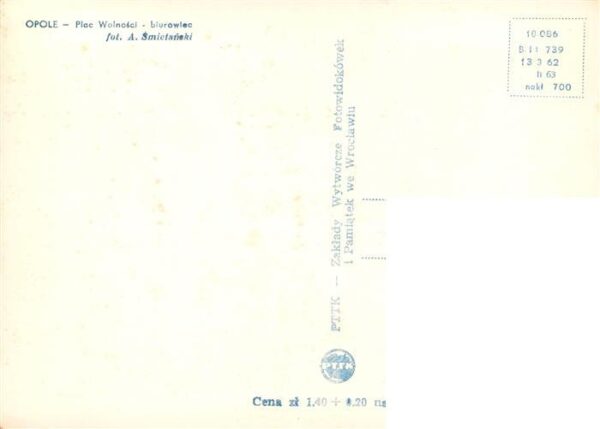 Opole  Oppeln Oberschlesien PL Plac Wolnosci – Bild 2