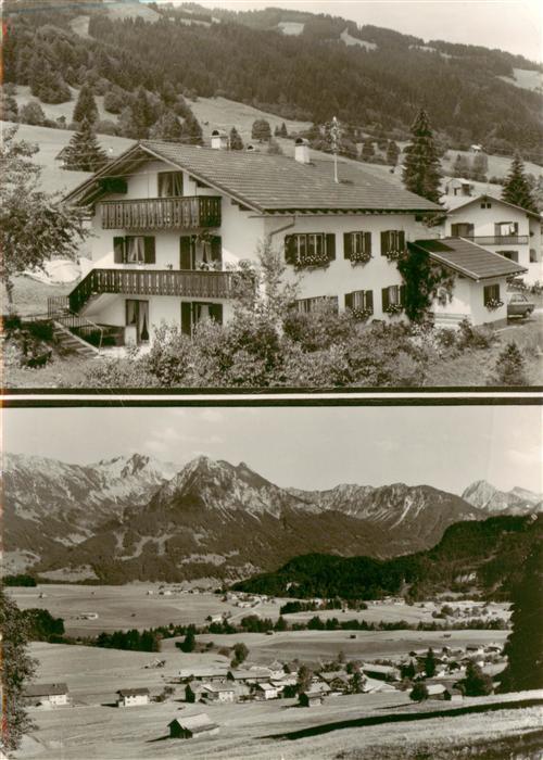 Sonderdorf Haus Bergblick Gaestehaus Pension Panorama Allgaeuer Alpen