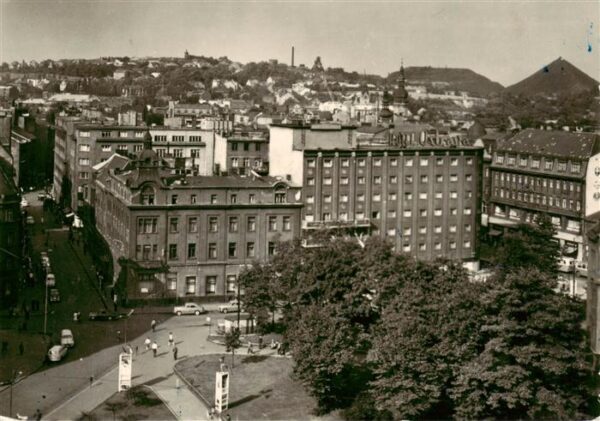 Ostrava Maehrisch Ostrau CZ Namesti Vitezneho unora Hotel Ostrava