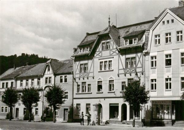Wlen Schlesien Lwowek Slaski PL Fragment Rynku