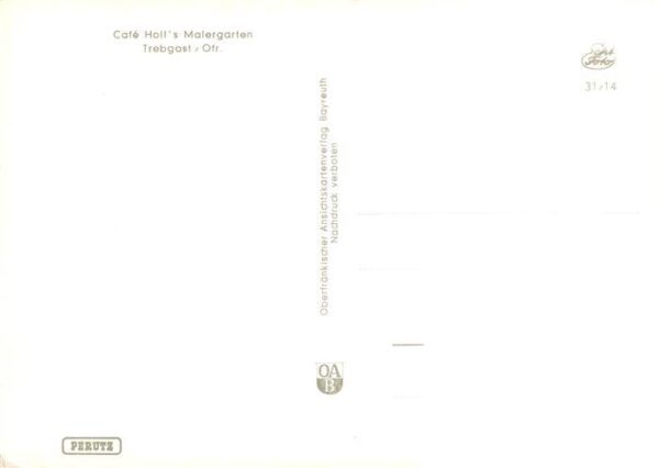 Trebgast Bayern Cafe Holls Malergarten – Bild 2