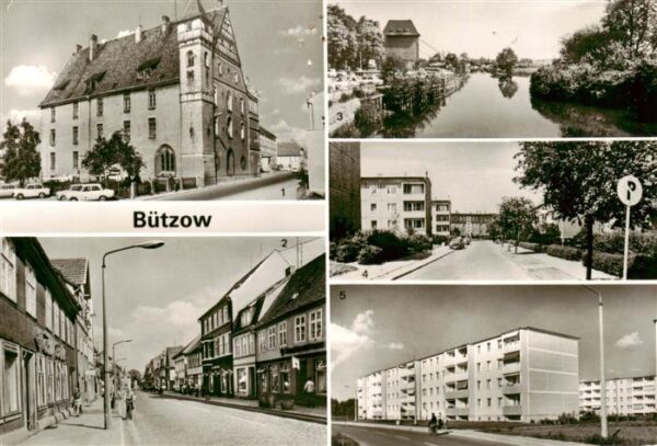 Buetzow Schloss jetzt Kreiskulturhaus Konzertgarten Maxim-Gorki-Strasse Carl-Mol