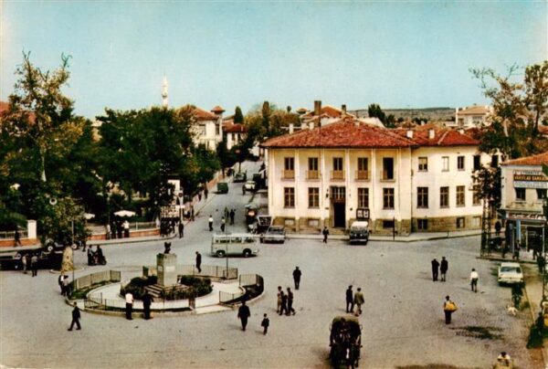 Bafra Turkey Platz im Zentrum Denkmal