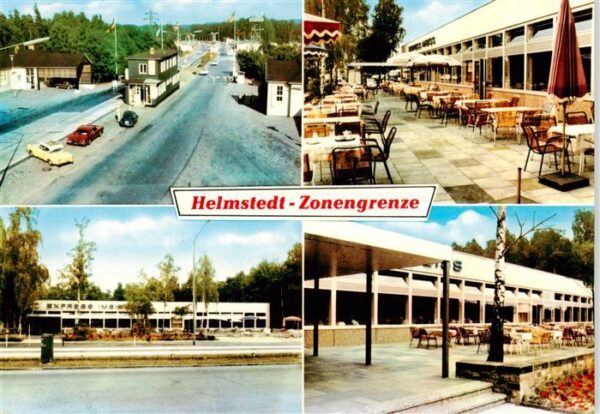 Helmstedt Zonengrenze Gaststaette Restaurant Terrasse