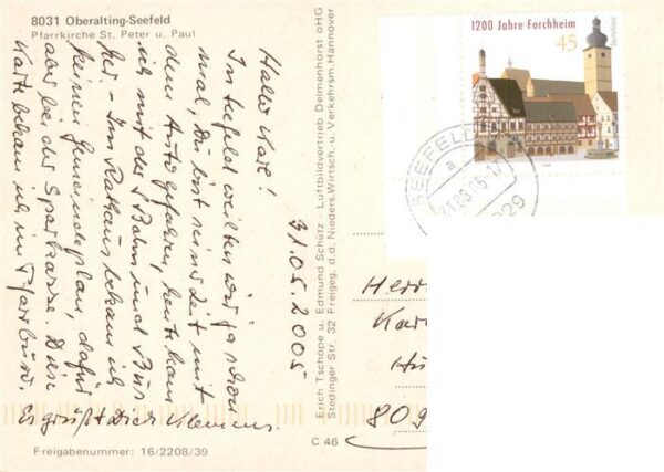 Oberalting Seefeld Pfarrkirche St. Peter und Paul – Bild 2