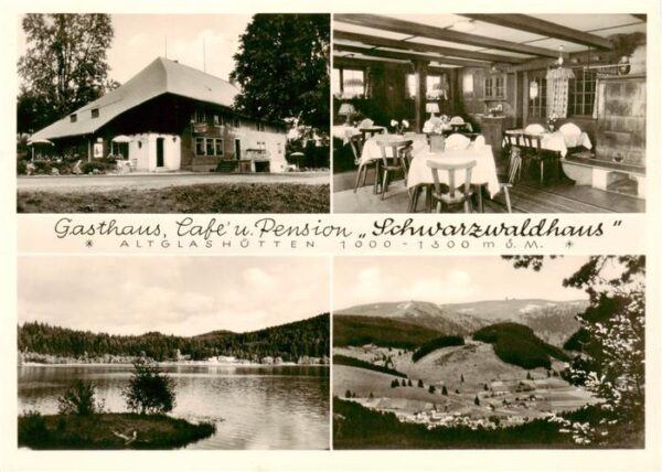 Altglashuetten Gasthaus Cafe Pension Schwarzwaldhaus Windgfaellweiher Landschaft