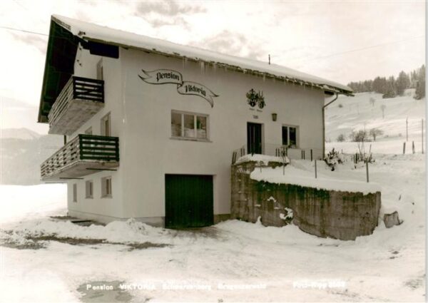 Schwarzenberg Vorarlberg Pension Viktoria im Winter