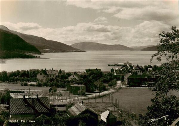 Mo i Rana Norge Panorama