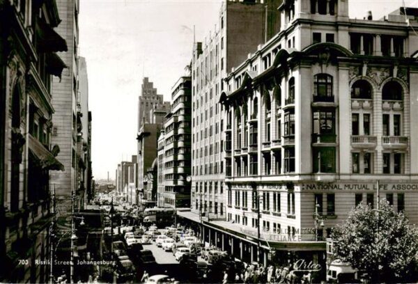 Johannesburg  Gauteng RSA Rissik Street