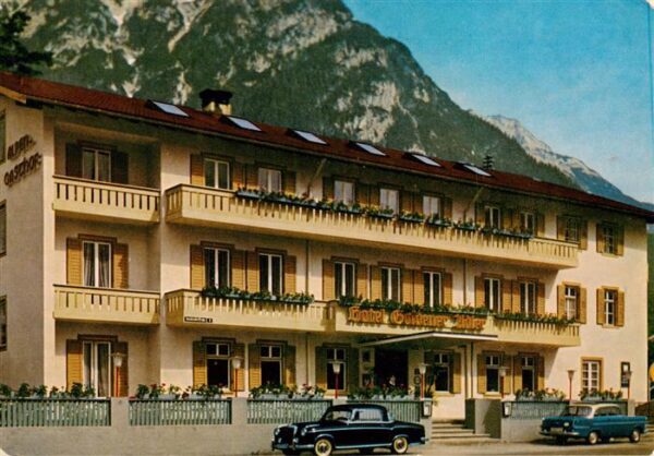 Mittenwald Karwendel Tirol Alpengasthof Hotel Goldener Adler