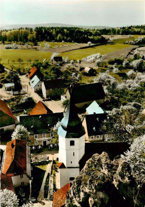 Wichsenstein Panorama Motiv mit Kirche