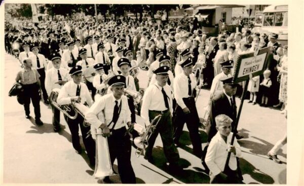 Ehingen Donau Festumzug Musikkapelle