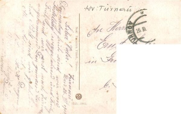 Turnov  Turnau CZ Ortsansicht mit Kirche – Bild 2