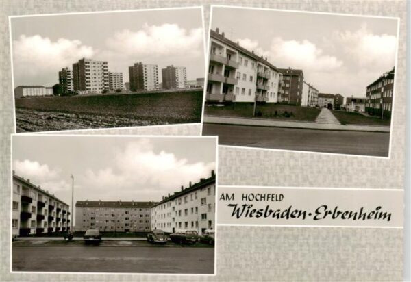 Erbenheim Wiesbaden Wohnsiedlung Hochhaeuser
