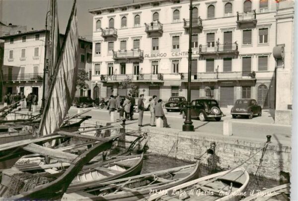 Malcesine Lago di Garda Partie am Hafen