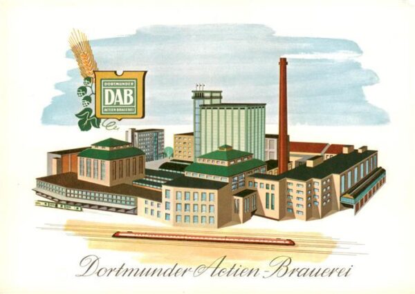 Dortmund Dortmunder Actien Brauerei Illustration