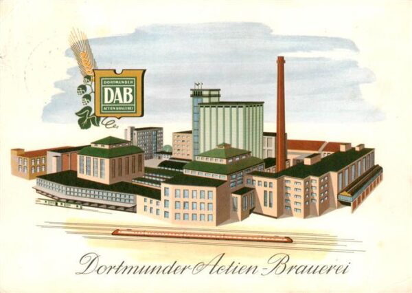 Dortmund Dortmunder Actien Brauerei Illustration