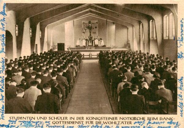Koenigstein  Taunus Koenigsteiner Notkirche Inneres