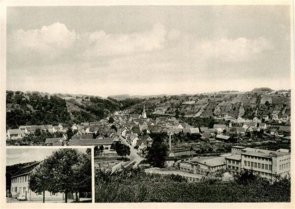Roigheim Gaststaette zum Bahnhof Panorama