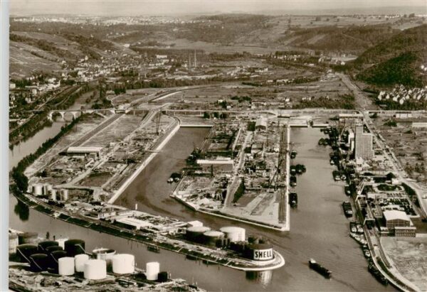 Stuttgart Neckarhafen Fliegeraufnahme