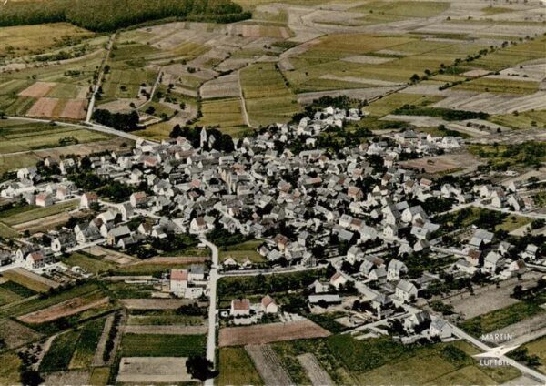Lahr Westerwald Waldbrunn Fliegeraufnahme