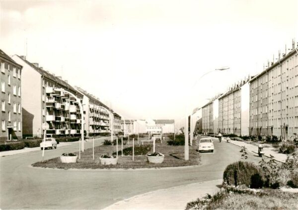 Bernburg Saale Strasse des Sozialismus