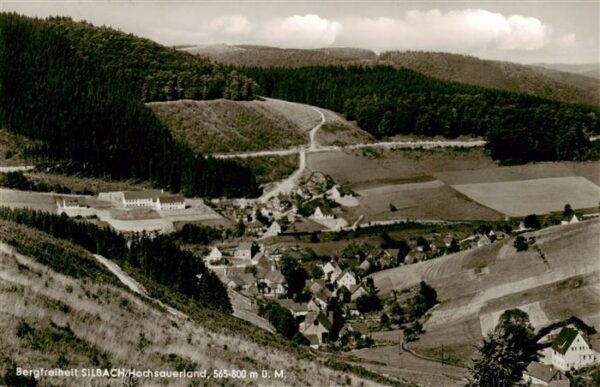 Silbach  Winterberg Hochsauerlandkreis Bergfreiheit Panorama
