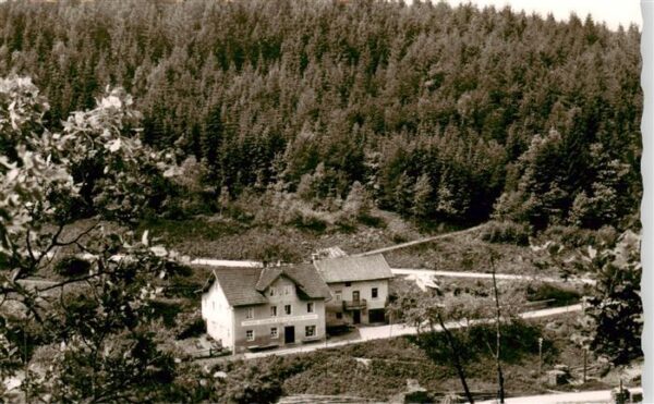 Gumpenried Teisnach Gasthof und Handlung zur Eisenbahn im Bayerischen Wald