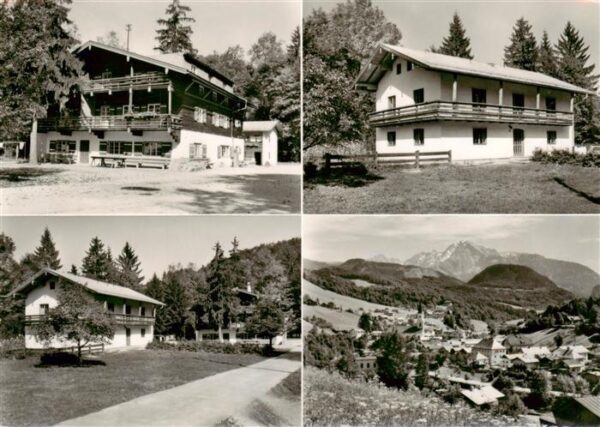 Markt Schellenberg Schitzhofheim Ferienheim der kath. Jugend Panorama Alpen